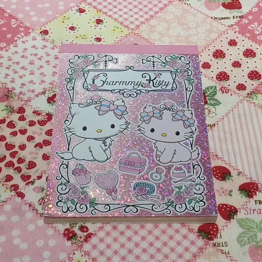 [BUNJANG] Chami Kitty Honey Cute Pink Classic Memo Pad / 챠미키티 허니큐트 핑크 고전 메모지