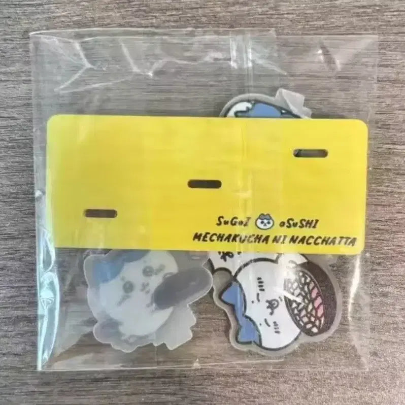 [BUNJANG] Chiikawa Hachiware Sushi Party Acrylic Stand / [3일 내 한정특가] 치이카와 하치와레 &