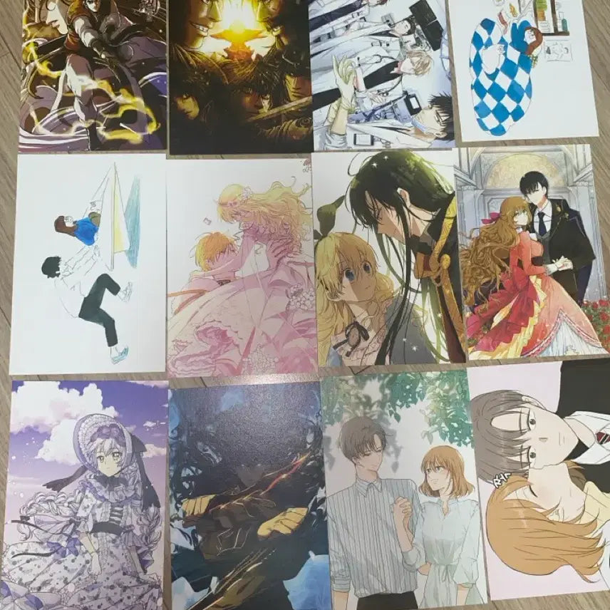 [BUNJANG] Kyobo Book Centre Webtoon Postcard Set / 교보문고 만화기획전 네이버 웹툰 카카오페이지 엽서 세트 일괄 판매