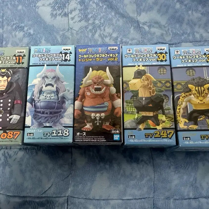 [BUNJANG] One Piece World Collectable Figure 5-Piece Set / 원피스 월드 콜렉터블 피규어 5종 세트