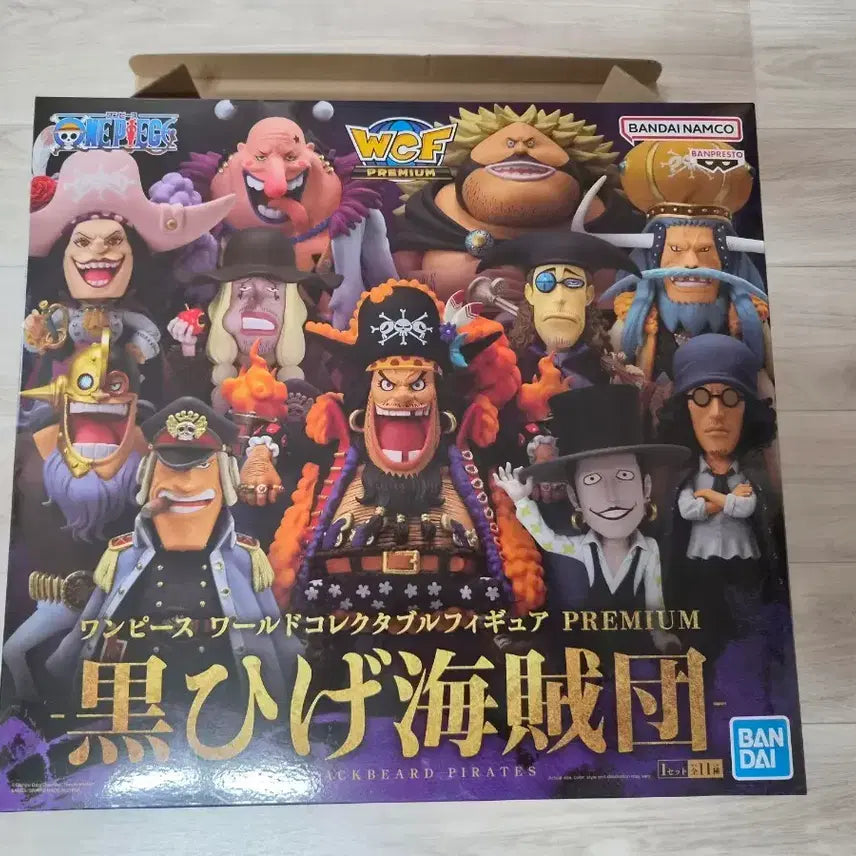 [BUNJANG] One Piece Blackbeard Pirates World Collectable Figure Set / 검은수염 해적단 월드 콜렉터블. 프리미엄 반다이 월콜