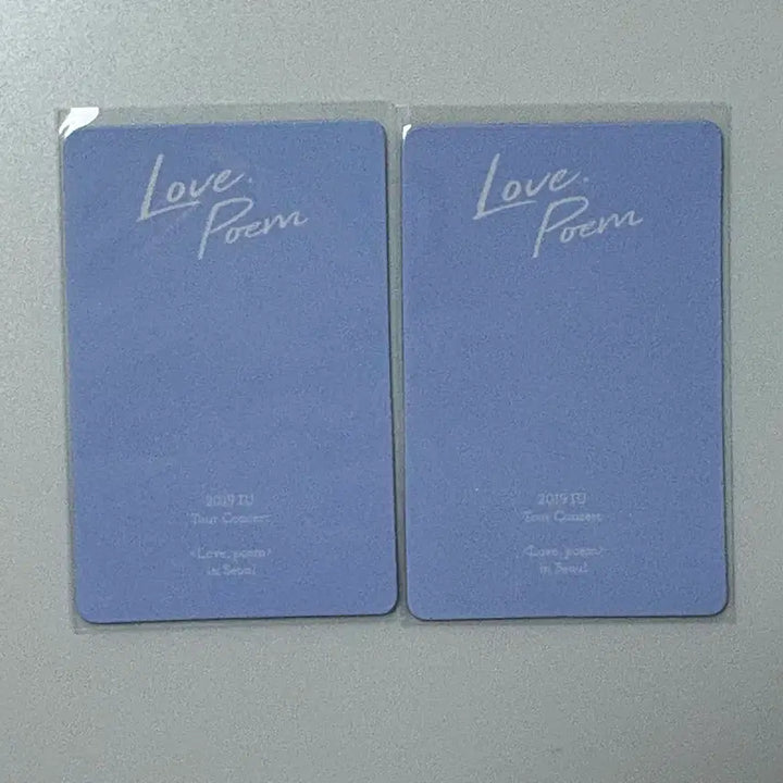 [BUNJANG] IU Love Poem Lenticular Photocard / 아이유 러브포엠 dvd 렌티큘러 포토카드 포카