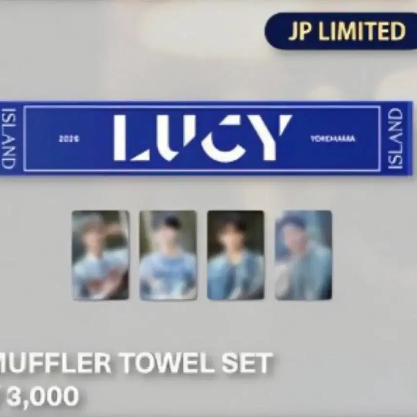 [BUNJANG] LUCY Muffler Towel Set JP LIMITED (Excluding Photocard) / LUCY 머플러 타월 세트 JP LIMITED 판매( 포카제외)