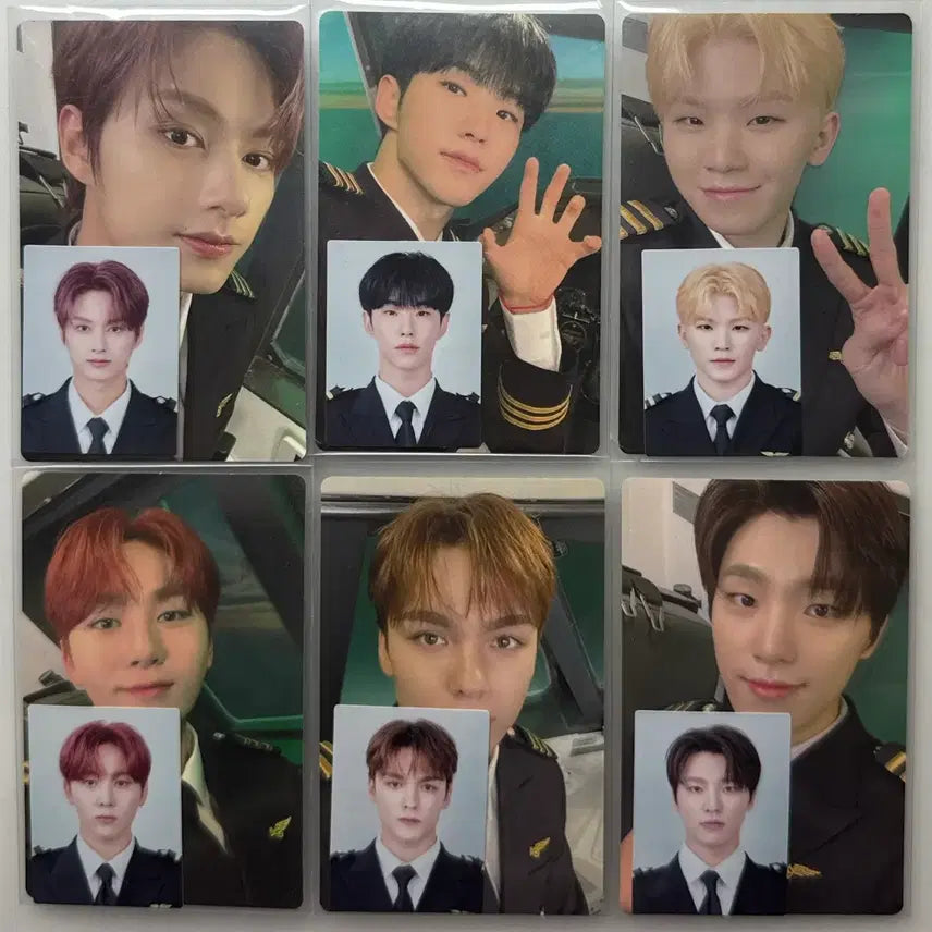 [BUNJANG] SEVENTEEN Membership Photocard Set Hoshi Jeonghan Wonwoo / 6장 일괄 항공틴 세븐틴 멤버쉽 멤버십 호시 정한 원우