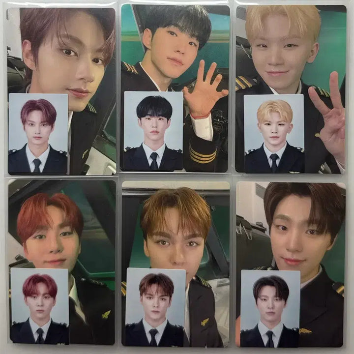 [BUNJANG] SEVENTEEN Membership Photocard Set Hoshi Jeonghan Wonwoo / 6장 일괄 항공틴 세븐틴 멤버쉽 멤버십 호시 정한 원우