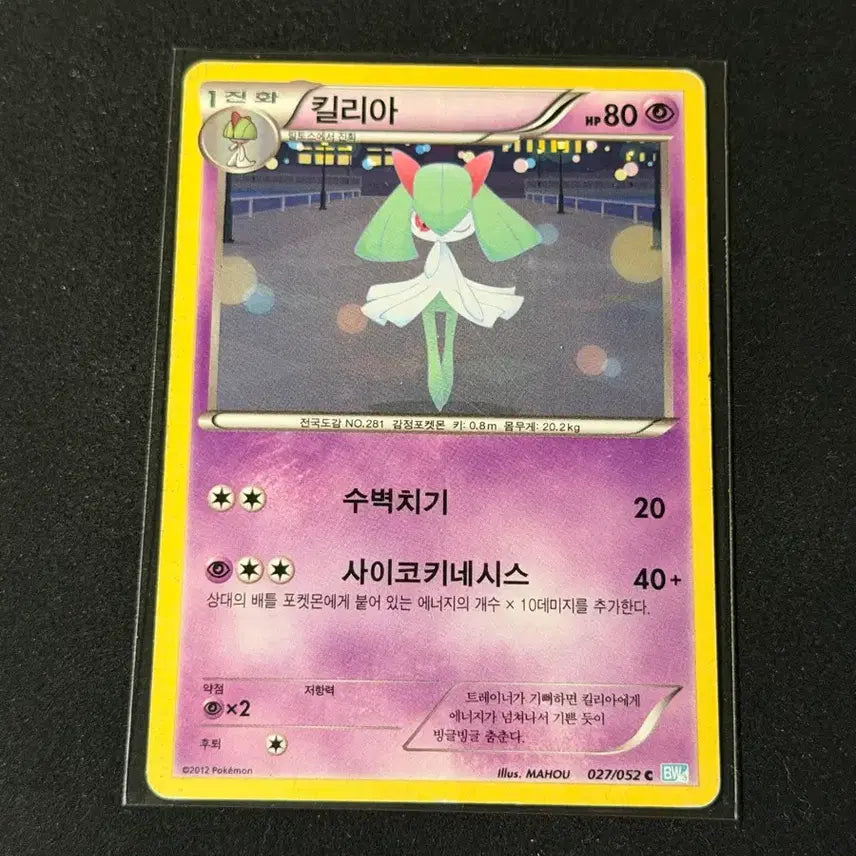 [BUNJANG] 2012 Vintage Pokemon Card - Swinub / 2012 고전 포켓몬카드 킬리아