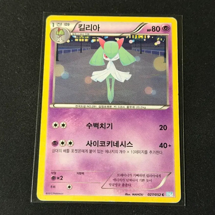 [BUNJANG] 2012 Vintage Pokemon Card - Swinub / 2012 고전 포켓몬카드 킬리아