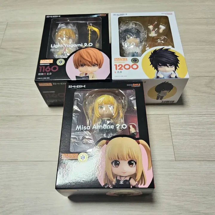 [BUNJANG] Death Note Nendoroid Bundle Set / 데스노트 넨도로이드 일괄