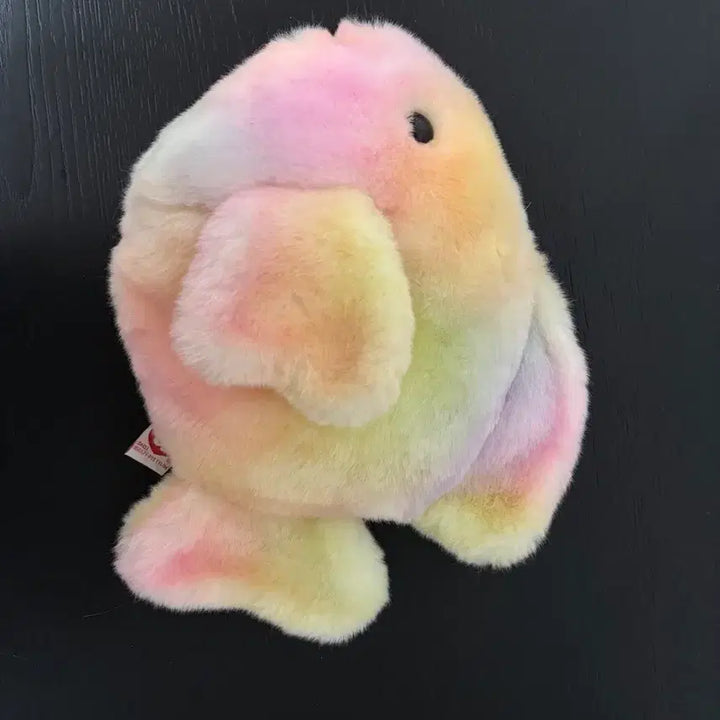 [BUNJANG] Vintage Ty Rainbow Fish Plush Toy - Aurora / 고전 미국 빈티지 Ty 무지개 물고기 인형 오로라 물고기