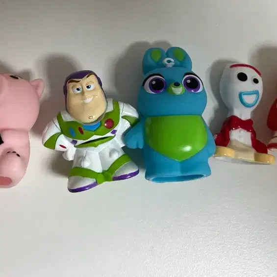 [BUNJANG] Disney Pixar Toy Story Finger Puppets Set (7 Types) / 토이스토리 손가락 인형 7종 세트