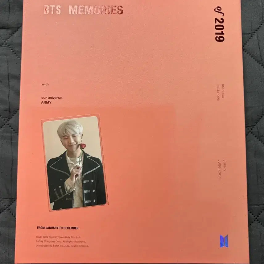 [BUNJANG] BTS 2019 Memories RM Photocard / 방탄 2019 메모리즈 남준