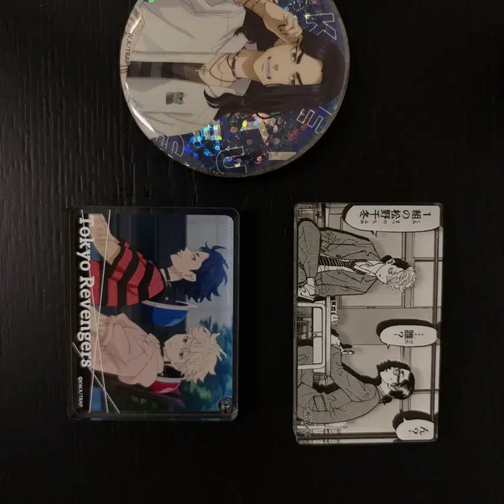 [BUNJANG] Tokyo Revengers Keisuke Baji, Mikey, Chifuyu Acrylic Keyring &amp; Can Badge Bundle Set / 도리벤 바지케이스케 마이키 치후유 굿즈 일괄 아크릴 키링 캔뱃지