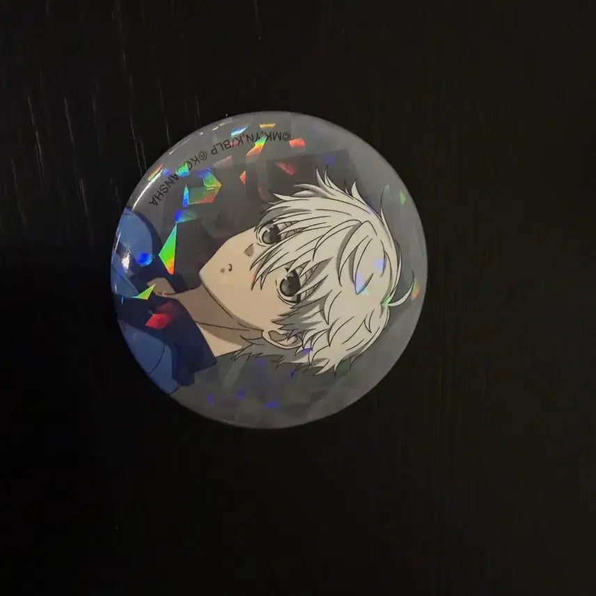 [BUNJANG] Blue Lock Seishiro Nagi Hologram Can Badge / 블루록 나기세이시로 캔뱃지