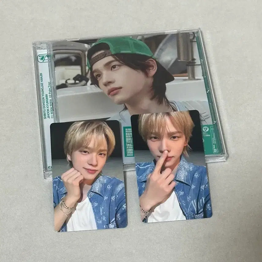 [BUNJANG] TWS Shinyu Sealed Solo Album + Soda Soda Photocard Holder + Tower Records POB Photocard / 투어스 신유 미개봉 솔로반+볼찌빵+타워레코드 코띵동 포토카드 특전 tws sodasoda