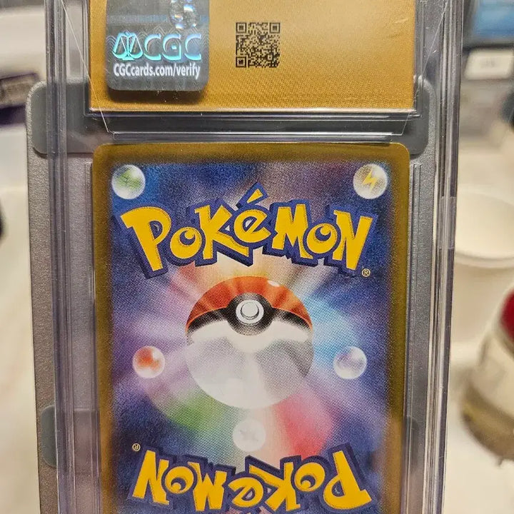 [BUNJANG] Eevee EX 224/187 Special Art Rare Holo CGC Pristine 10 / 이브이EX 224/187 스페셜 아트 레어 홀로 PRISTINE 10