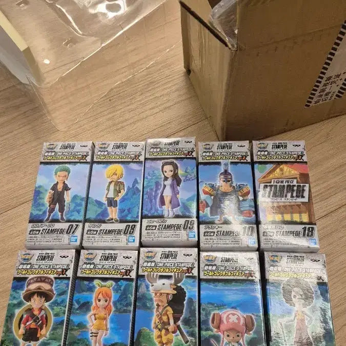 [BUNJANG] One Piece Stampede World Collectable Figure Set / 정품) 원피스 스탬피드 월콜 피규어 월드콜렉터블