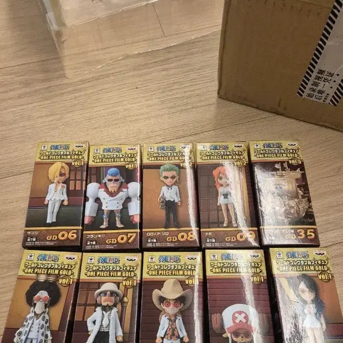 [BUNJANG] One Piece Film Gold World Collectable Figure / 정품) 원피스 필름골드 월콜 피규어 월드 콜렉터블
