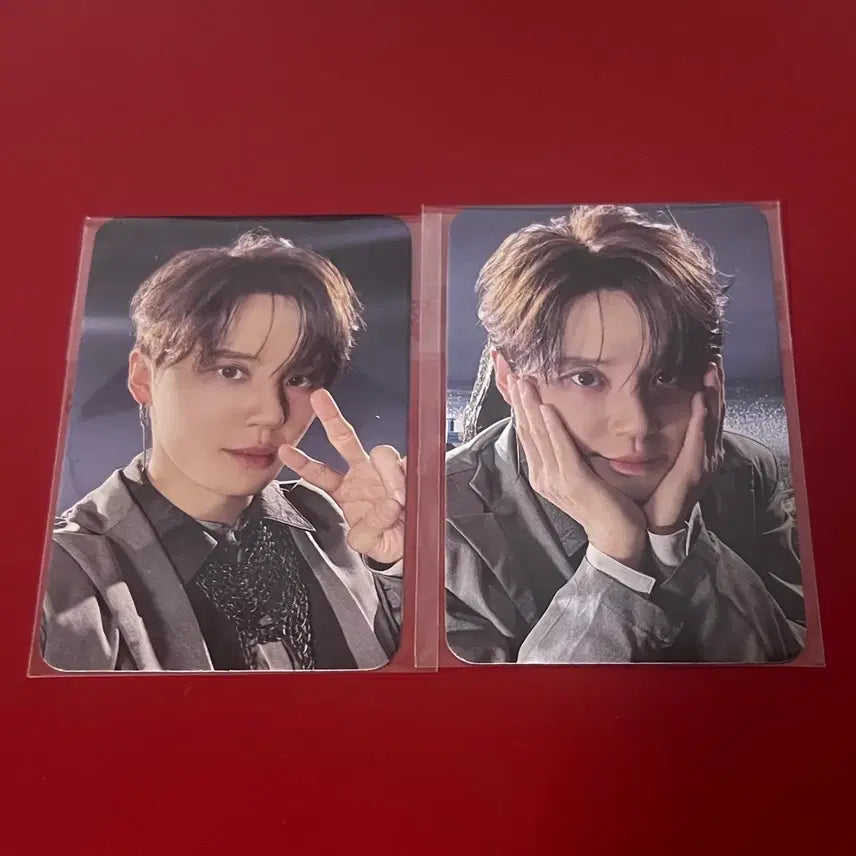 [BUNJANG] Kim Junsu Xia Gravity Aladin POB Photocard Set / 김준수 xia GRAVITY 알라딘 특전 포토카드 2장