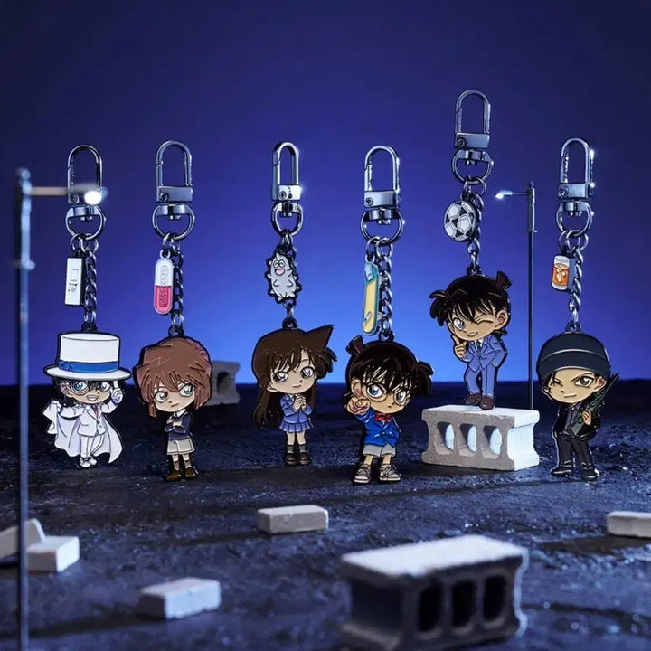 [BUNJANG] Detective Conan Random Metal Keychain / 코난 랜덤 메탈키링