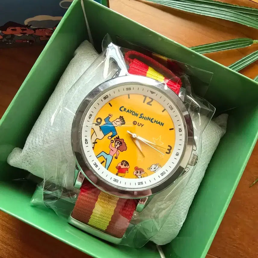 [BUNJANG] Crayon Shin-chan Character Wristwatch (Unused) / (미사용) 짱구는 못말려 캐릭터 손목시계