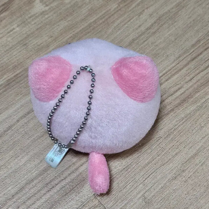 [BUNJANG] Classic Pink Maru Cat Doll Keychain / 고전 핑크 마루네코 인형 키링