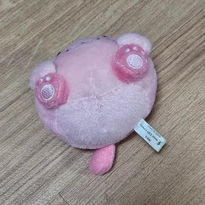 [BUNJANG] Classic Pink Maru Cat Doll Keychain / 고전 핑크 마루네코 인형 키링