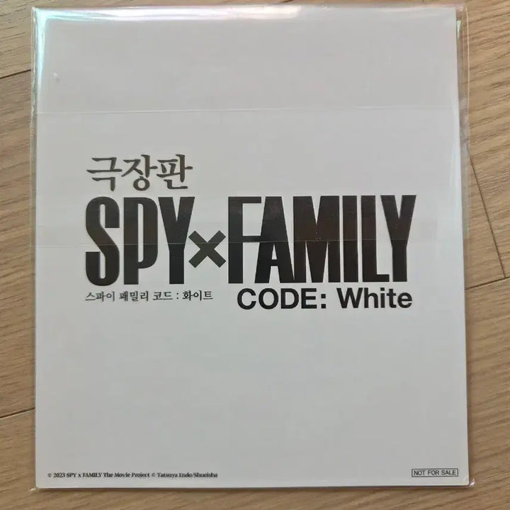 [BUNJANG] Spy x Family Anya Forger Theater Color Board / 스파이패밀리 스파패 화이트 극장판 색지