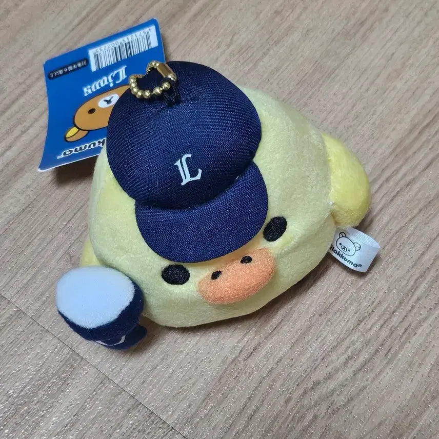 [BUNJANG] San-X Kiiroitori Mascot Baseball Keychain Plush / 산엑스 키이로이토리 마스코트 야구 키체인 인형 키링