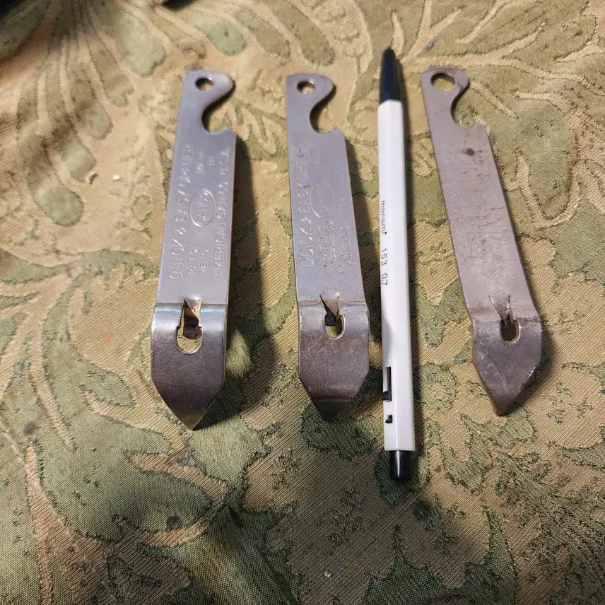 [BUNJANG] Vintage Bottle Opener &amp; Can Tab Lifter Set (3 pcs) / 옛날 병따게 깡통따게 3개에15000 원