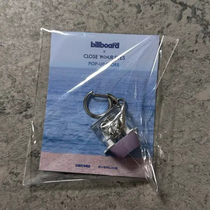 [BUNJANG] Close Your Eyes (CLYOUA) Billboard Pop-up Store MD Keycap Keychain Seo Kyung Bae Version / 새상품)클로즈유어아이즈 키캡 키링 서경배 클유아 빌보드 팝업스토어 팝업 MD
