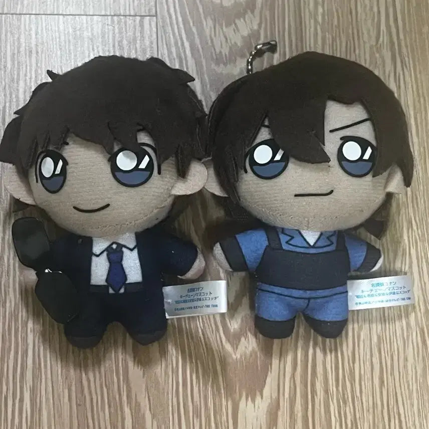 [BUNJANG] Detective Conan Kenji Hagiwara &amp; Jinpei Matsuda Plush Set / 명탐정 코난 하기와라 켄지 마츠다 진페이 누이