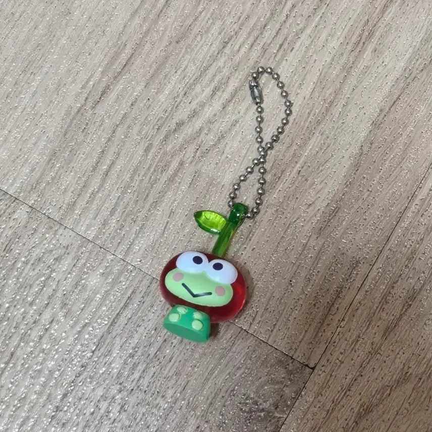 [BUNJANG] Sanrio Keroppi Cherry Gacha Keyring / 산리오 케로케로케로피 체리 사쿠란보 가챠 키링