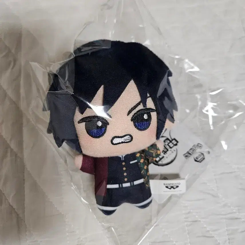[BUNJANG] Demon Slayer Giyu Chibi Plush / 귀멸의 칼날 기유 치비구루미