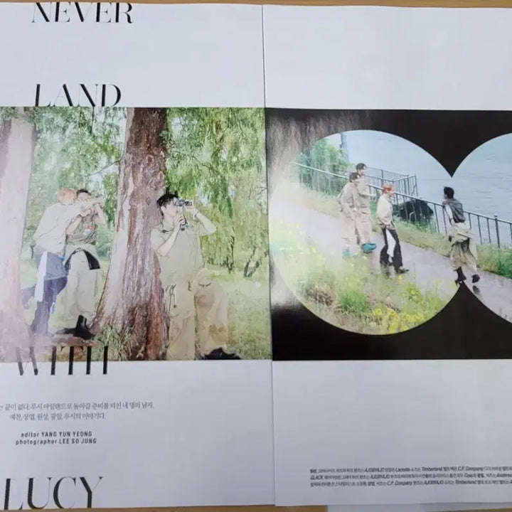 [BUNJANG] Singles Magazine July 2026 Issue - Lucy Split Set / [잡지분철] 싱글즈 2026.07 - 루시