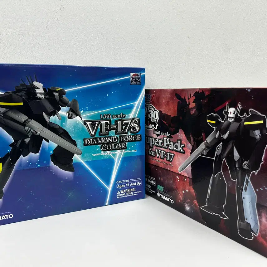 [BUNJANG] Yamato Macross 1/60 VF-17S Diamond Force Color + Super Pack / 야마토 마크로스 1/60 VF-17S 다이아몬드 포스 컬러+슈퍼팩 팝니다.