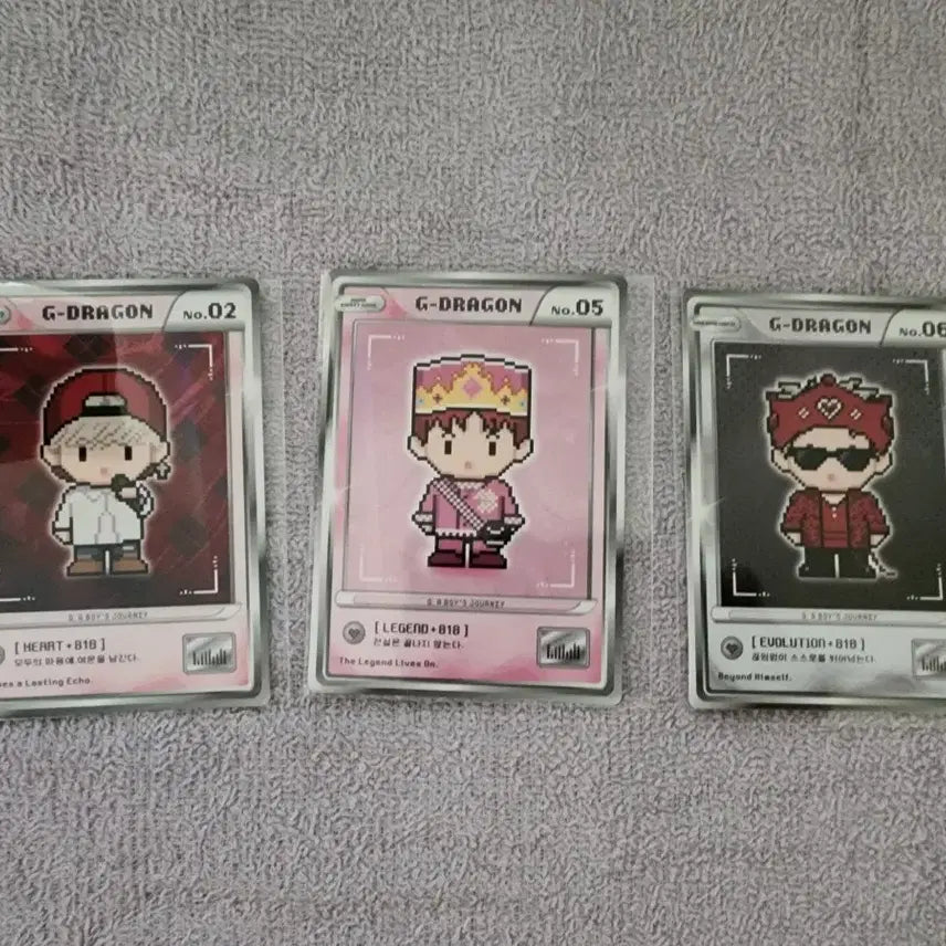 [BUNJANG] G-Dragon Popup Photocard Set (3 Versions) / 지드래곤 팝업 포카 3종