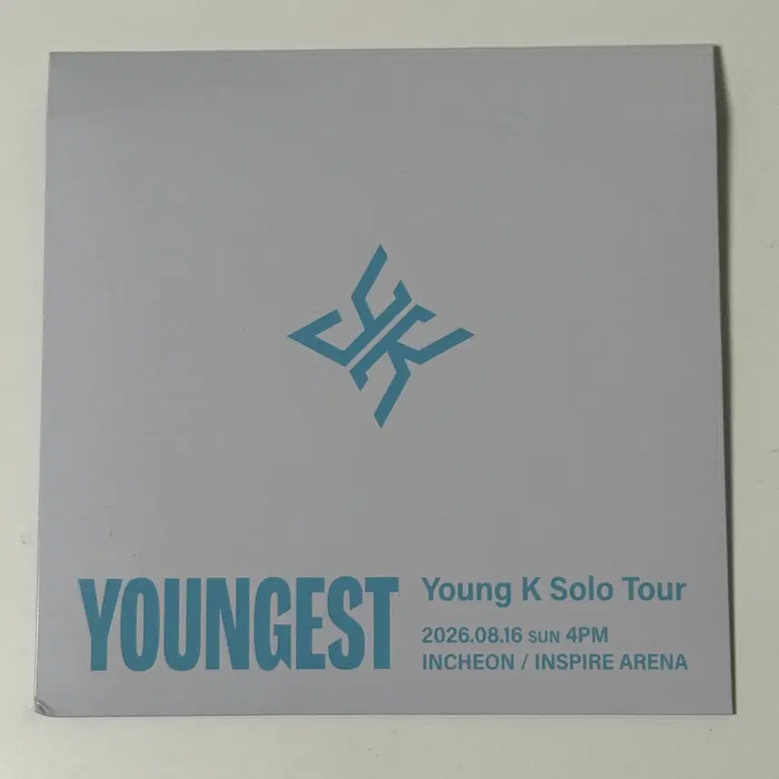 [BUNJANG] Young K Youngest Encore Concert Entrance Gift / 영케이 영기스트 막콘 입장기프트