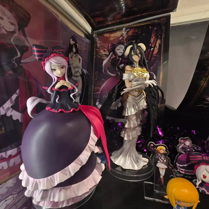 [BUNJANG] Overlord Ichiban Kuji Albedo &amp; Shalltear 1/7 Scale Figure Bundle (A, B, Last One Ver.) / 오버로드 제일복권 알베도 샤르티아  피규어 1/7 (A상/B상/라스트원ver.) 일괄18만원