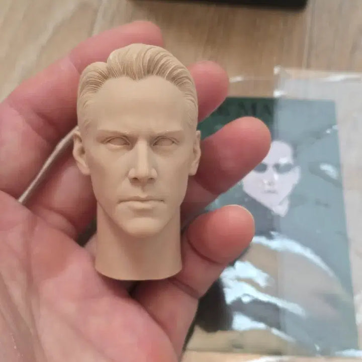 [BUNJANG] 12-Inch Henry Cavill "The Man from U.N.C.L.E." Unpainted Head Sculpt / 12인치 작가작 잭슨 헨리카빌 부기맨 네오 미도색헤드팝니다