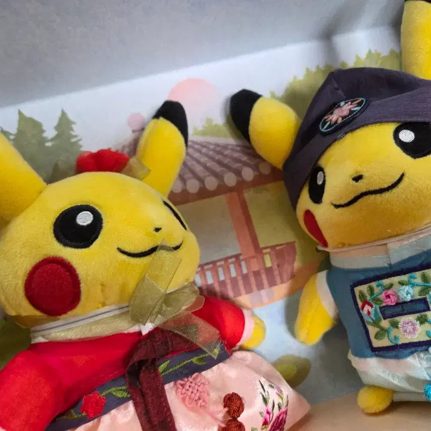 [BUNJANG] Pokemon Pikachu Hanbok Edition Doll Series 3 / 포켓몬 피카츄 인형 한복 에디션 3탄