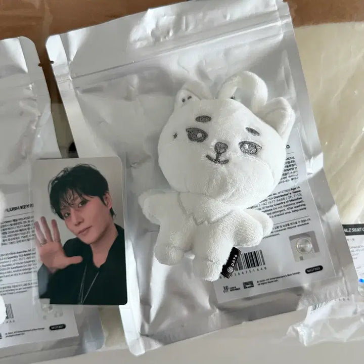 [BUNJANG] Young K Youngest Keyring Angel Ppurimeul Demeul Cushion / 영케이 영기스트 키링 천사 쁘멀 데멀 + 방석 새상품