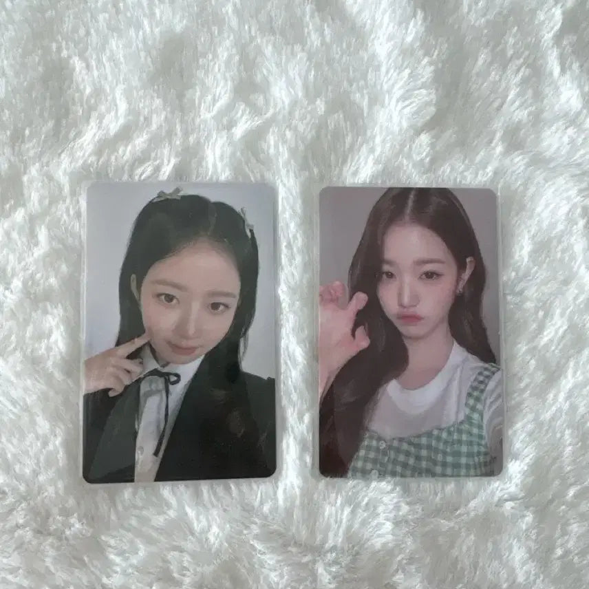 [BUNJANG] IVE Rei &amp; Wonyoung Bundle Set Photocard / 파파존스 레이, 원영 일괄 포카 양도합니다