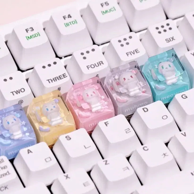 [BUNJANG] PLAVE Mmemimu Keycap Mwa Keycap / 플레이브 므메미무 키캡 뫄 키캡