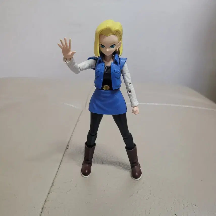 [BUNJANG] Bandai Dragon Ball Android 18 &amp; Majin Buu Complete Figure Set / 드래곤볼 피규어 18호 마인부우  (완성품),