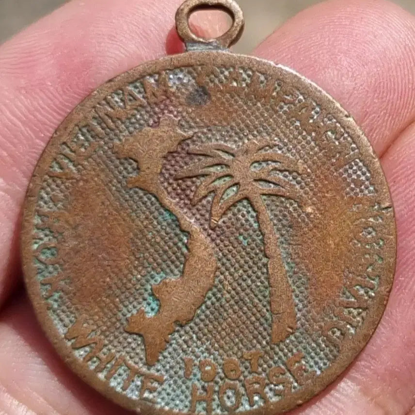 [BUNJANG] 1967 Vietnam War Veteran Commemorative Medal / 귀한 1967년 월남전쟁 종군기념 메달