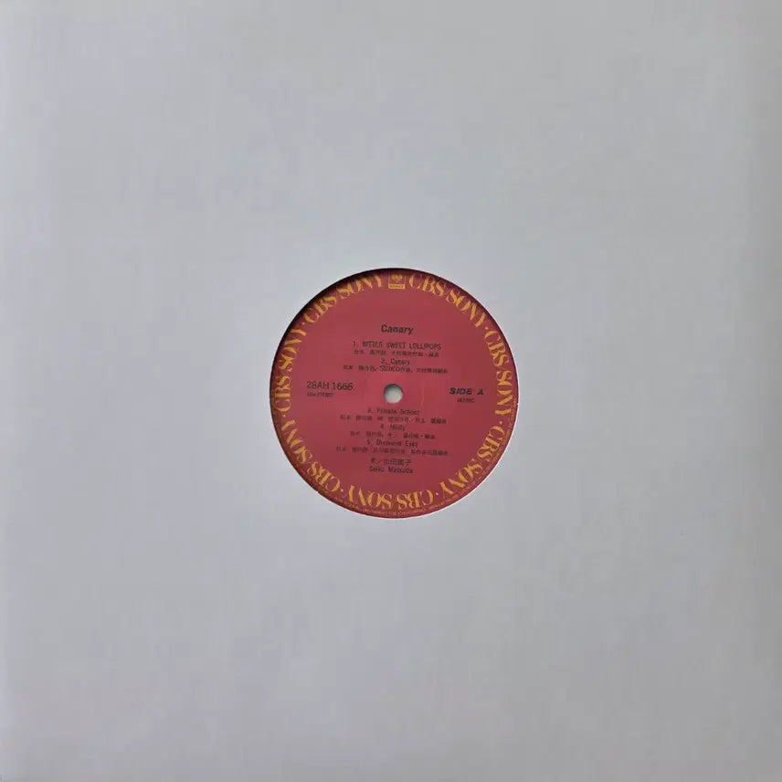 [BUNJANG] Seiko Matsuda Canary 1983 Japanese Vinyl LP / (커버없음/LP) 마츠다 세이코 Seiko Matsuda - Canary