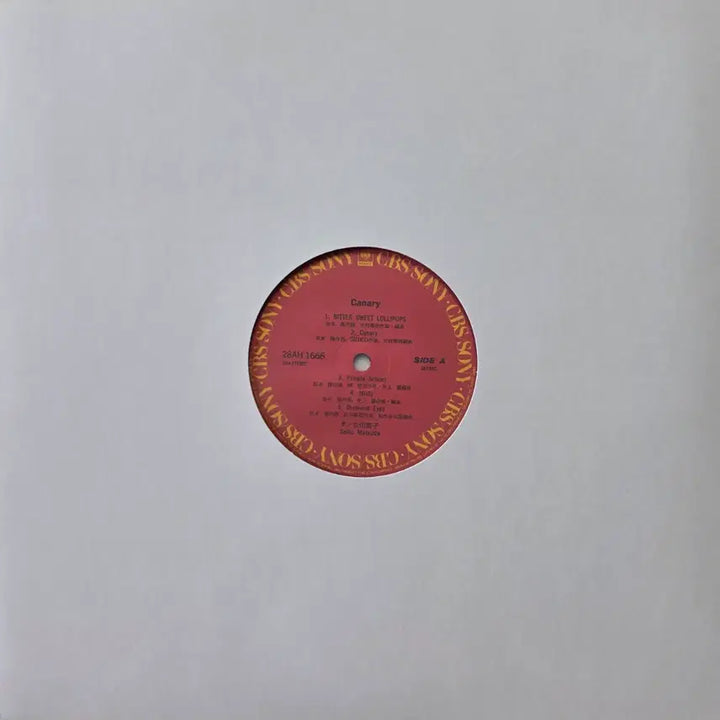 [BUNJANG] Seiko Matsuda Canary 1983 Japanese Vinyl LP / (커버없음/LP) 마츠다 세이코 Seiko Matsuda - Canary