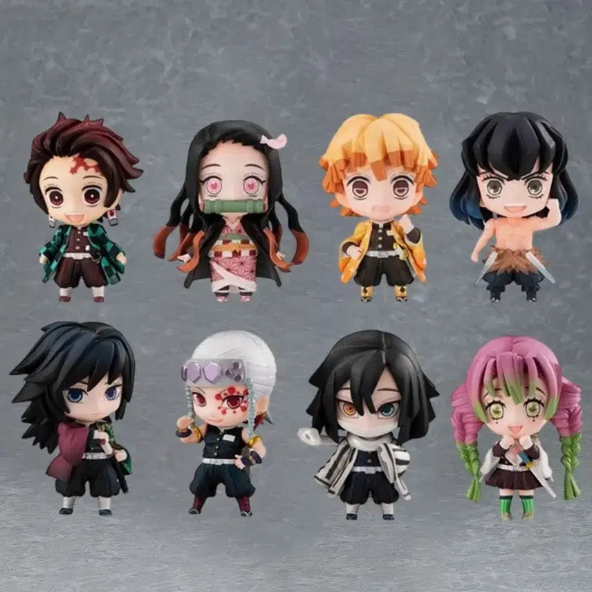 [BUNJANG] MegaHouse Demon Slayer: Kimetsu no Yaiba Tanjiro and Friends Mascot Collection (Set of 8) / (신품, 미개봉)메가하우스 귀멸의칼날 탄지로와 동료들 마스코트 컬렉션 (8종세트)