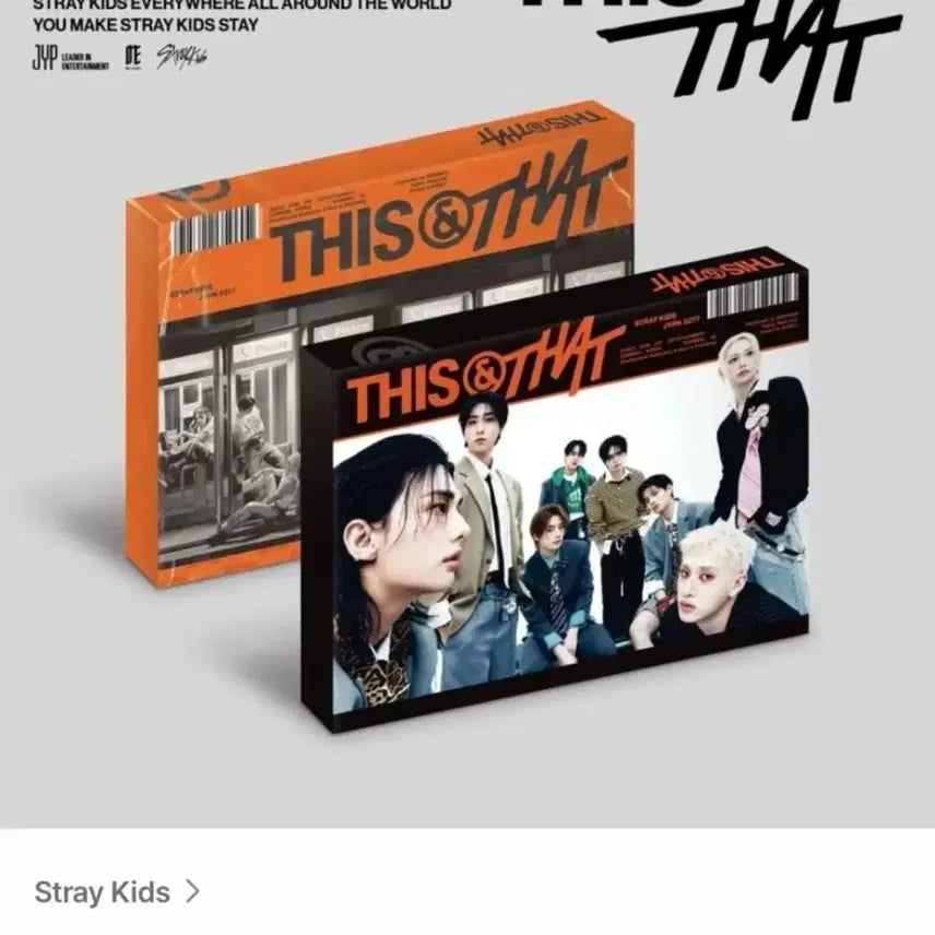 [BUNJANG] Stray Kids THIS &amp; THAT Mini Album (THIS Ver., THAT Ver.) / 스트레이 키즈 THIS &amp; THAT 미니앨범 (THIS VER., THAT VER.)