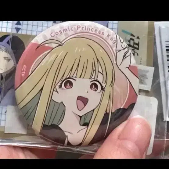 [BUNJANG] Blue Archive Shiroko Terror + Kaguya Pin Set / 블루아카이브 시로코테러+카구야 뱃지2종